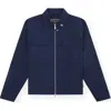 Paper Planes Cotton Blend Utility Jacket In Blue