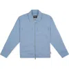 Paper Planes Cotton Blend Utility Jacket In Blue