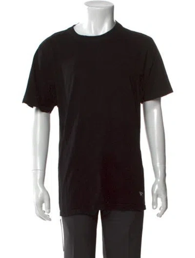 Pre-owned Paper Planes Crew Neck Short Sleeve T-shirt In Black