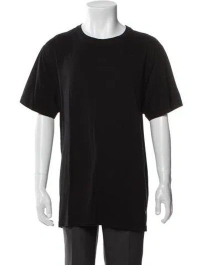 Pre-owned Paper Planes Crew Neck Short Sleeve T-shirt In Black