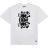 Paper Planes Double Flower Graphic T-shirt In Multi
