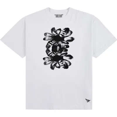 Paper Planes Double Flower Graphic T-shirt In Multi