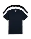 Paper Planes Essential Crewneck Tees, Pack Of 3 In Mixed