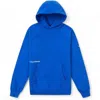 Paper Planes Men's Garment Dyed Fleece Hoodie In Galaxy Blue In Multi
