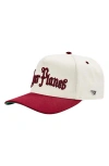 Paper Planes Old E A-frame Snapback Baseball Cap In White