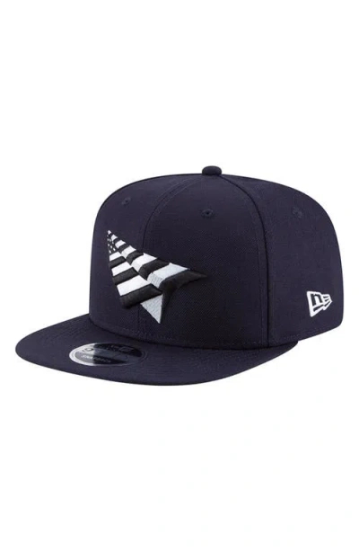 Paper Planes Old School Spiral 9fifty Hat In Black