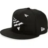 Paper Planes Original Crown 9fifty Twill Cap In Black