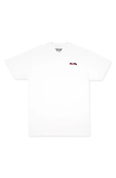 Paper Planes Planes Graffiti Cotton Graphic T-shirt In White