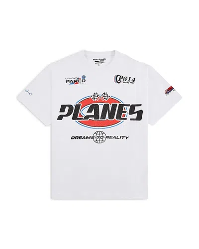 Paper Planes Raceway Tee In White