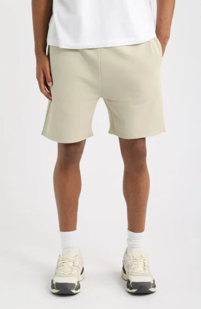 Paper Planes Script French Terry Shorts In Multi