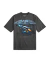 Paper Planes Sky Is Not The Limit Oversized Tee In Black