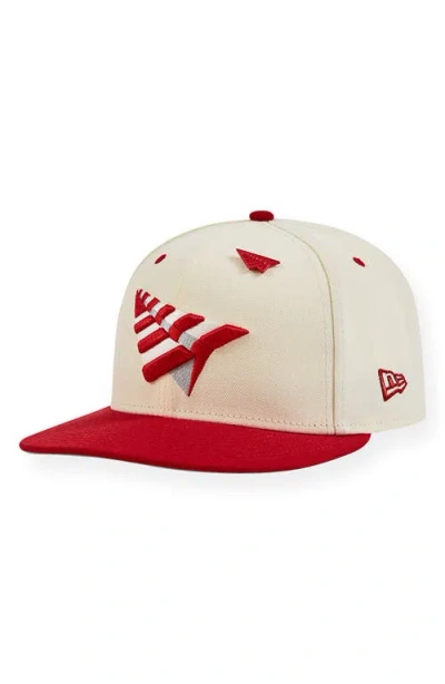 Paper Planes The Original Chrome 9fifty Twill Snapback Cap In White