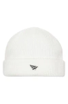 Paper Planes Wharfman Rib Beanie In White