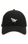 Paper Planes X Ron Draper Icon Ii Dad Twill Hat In Black