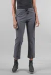Paper Temples Claire Pant In Graphite In Gray