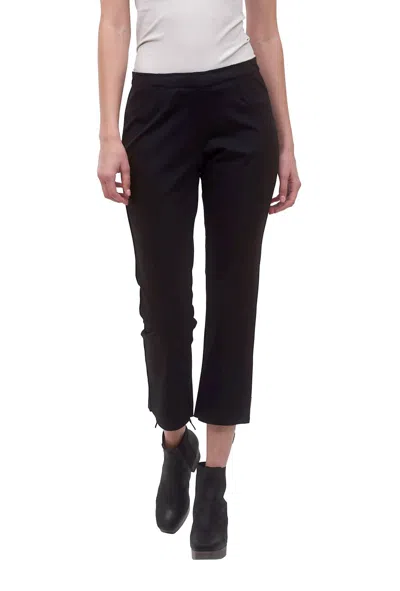 Paper Temples Ponte Kick Pant In Black