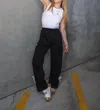 Paperdolls Right On Track Sweatpants In Black In Black