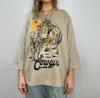 Paperlace Vintage Cowgirl Tee In Khaki In Green