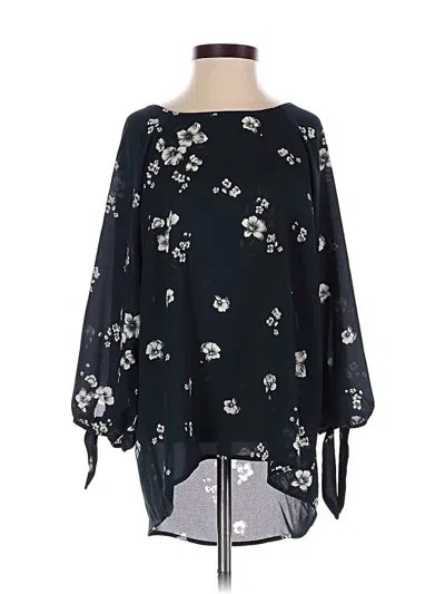 Pre-owned Papermoon 3/4 Sleeve Blouse In Green