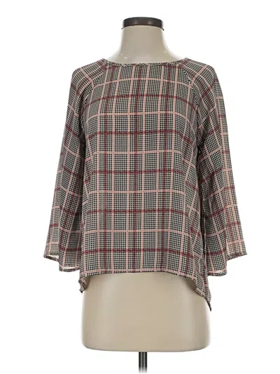 Pre-owned Papermoon 3/4 Sleeve Blouse In Pink