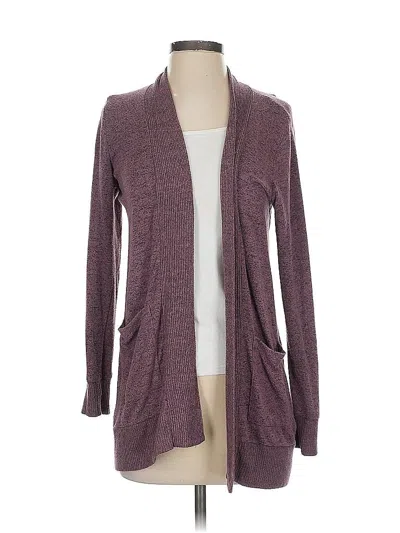 Pre-owned Papermoon Cardigan Sweater In Purple