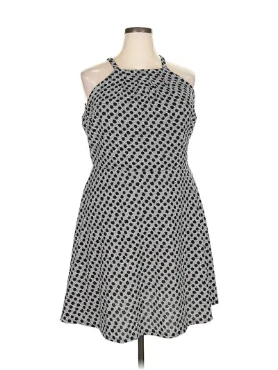 Pre-owned Papermoon Casual Dress In Black