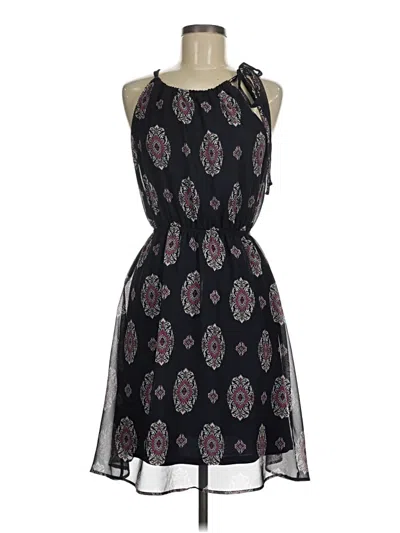 Pre-owned Papermoon Casual Dress In Black