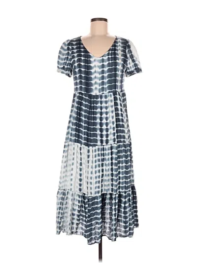 Pre-owned Papermoon Casual Dress In Blue