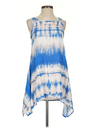 Pre-owned Papermoon Casual Dress In Blue