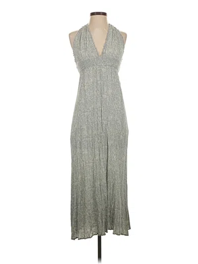 Pre-owned Papermoon Casual Dress In Gray