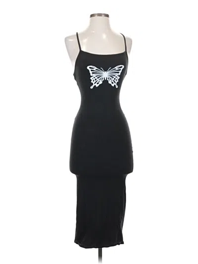Pre-owned Papermoon Cocktail Dress In Black