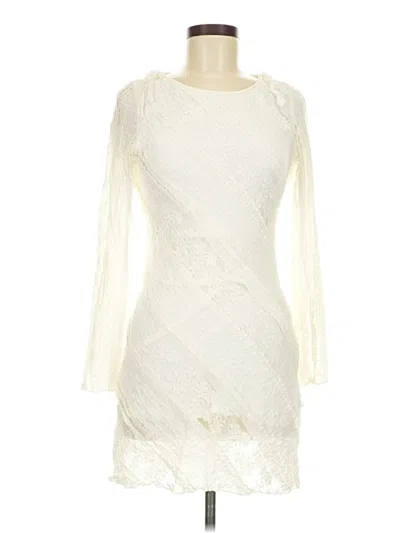 Pre-owned Papermoon Cocktail Dress In Ivory