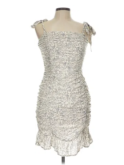 Pre-owned Papermoon Cocktail Dress In Silver