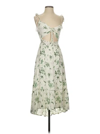 Pre-owned Papermoon Cocktail Dress In White