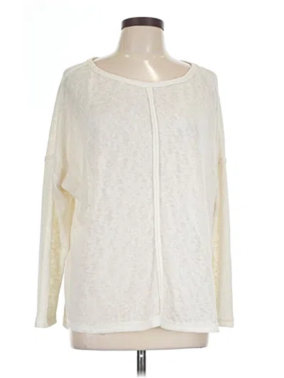 Pre-owned Papermoon Long Sleeve T-shirt In Ivory