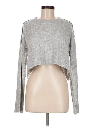 Pre-owned Papermoon Pullover Sweater In Gray