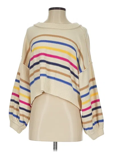 Pre-owned Papermoon Pullover Sweater In Ivory