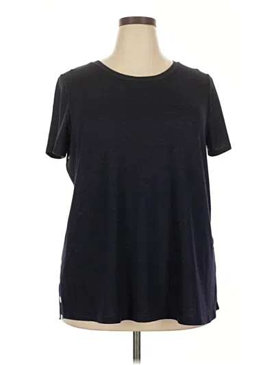 Pre-owned Papermoon Short Sleeve T-shirt In Black