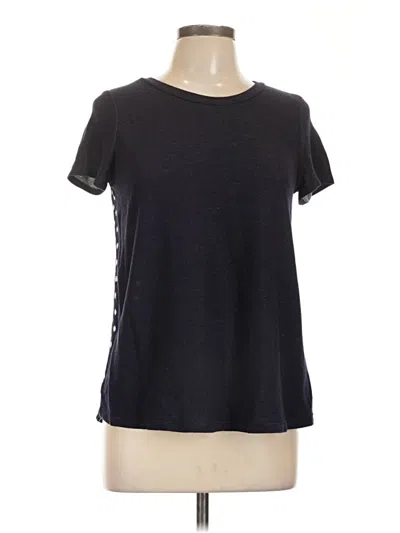 Pre-owned Papermoon Short Sleeve T-shirt In Black