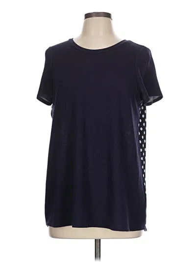 Pre-owned Papermoon Short Sleeve T-shirt In Blue