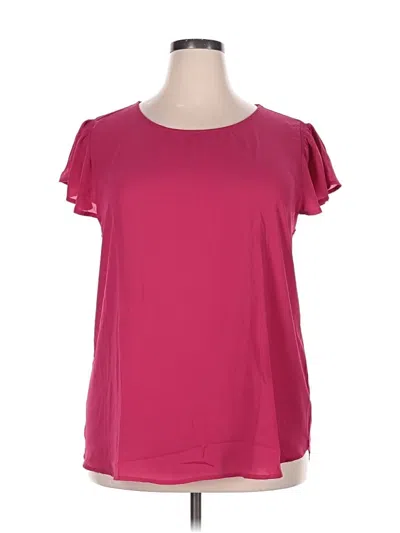 Pre-owned Papermoon Short Sleeve T-shirt In Pink