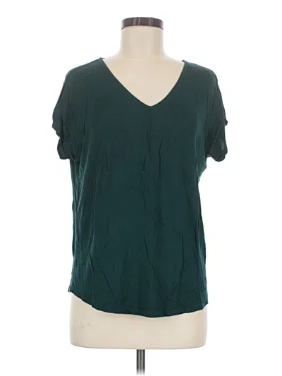 Pre-owned Papermoon Short Sleeve T-shirt In Teal