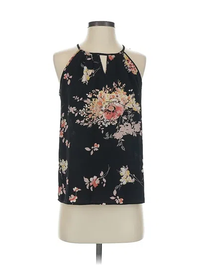 Pre-owned Papermoon Sleeveless Blouse In Black