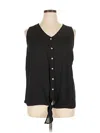 Papermoon Sleeveless Blouse In Black