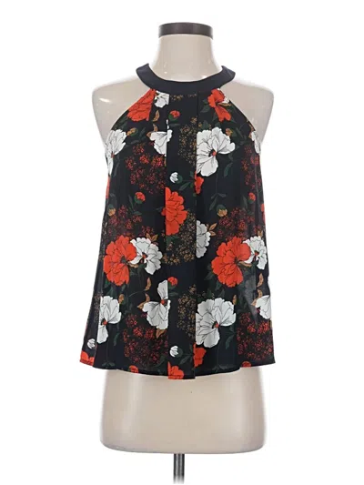 Pre-owned Papermoon Sleeveless Blouse In Black