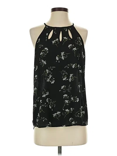 Pre-owned Papermoon Sleeveless Blouse In Black