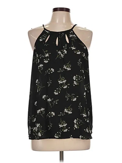 Pre-owned Papermoon Sleeveless Blouse In Black