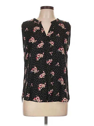 Pre-owned Papermoon Sleeveless Blouse In Black