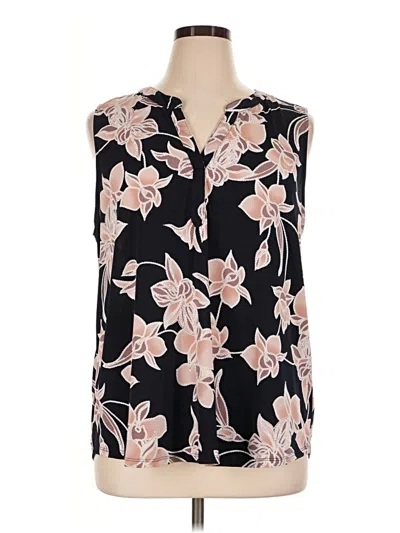 Pre-owned Papermoon Sleeveless Blouse In Black