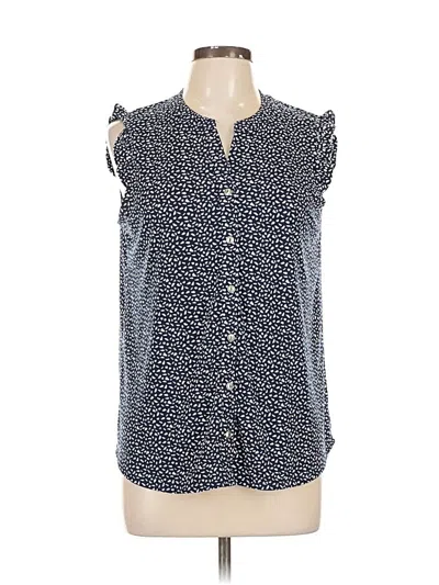 Pre-owned Papermoon Sleeveless Blouse In Blue